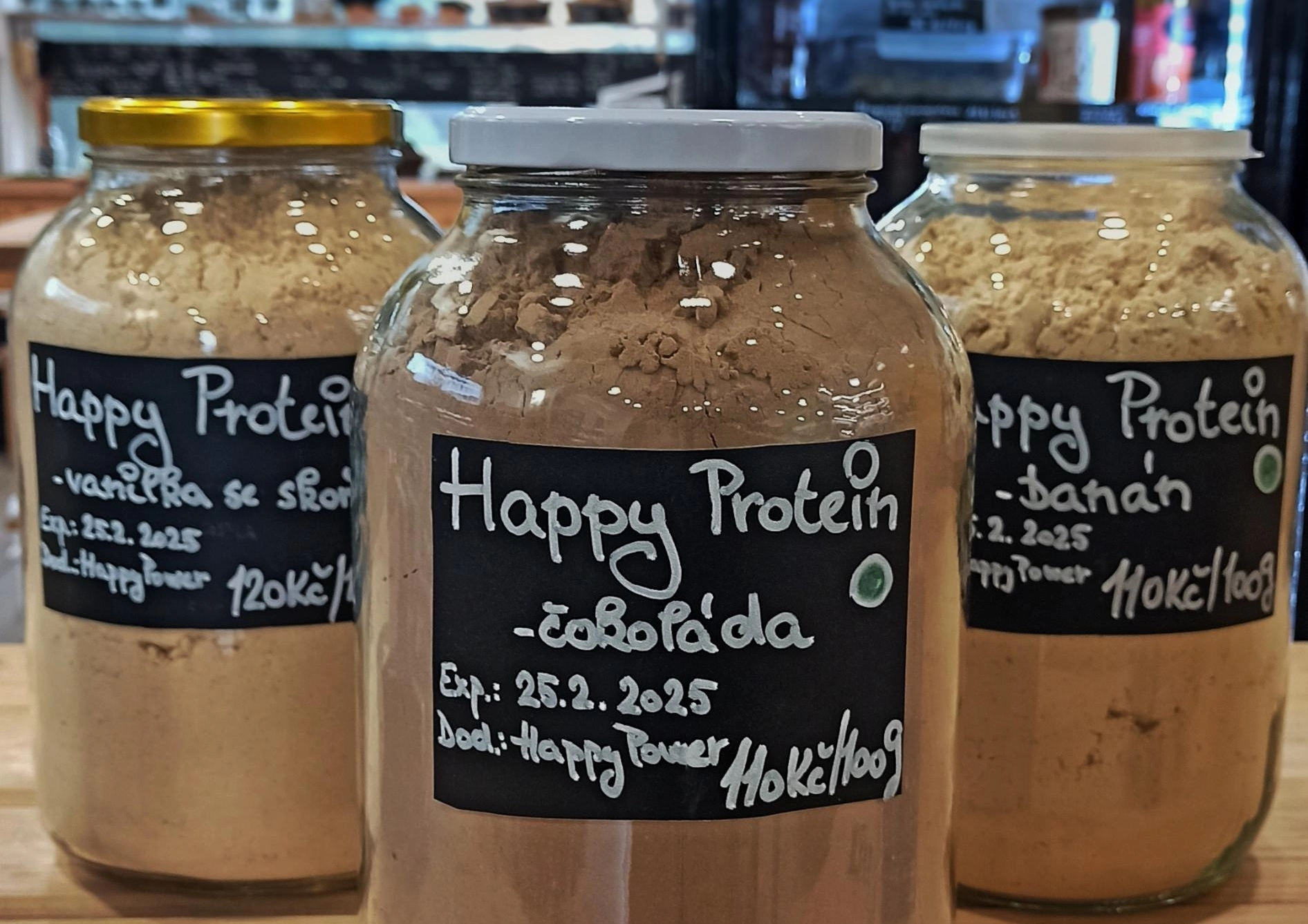 HappyPower - rostlinné proteiny