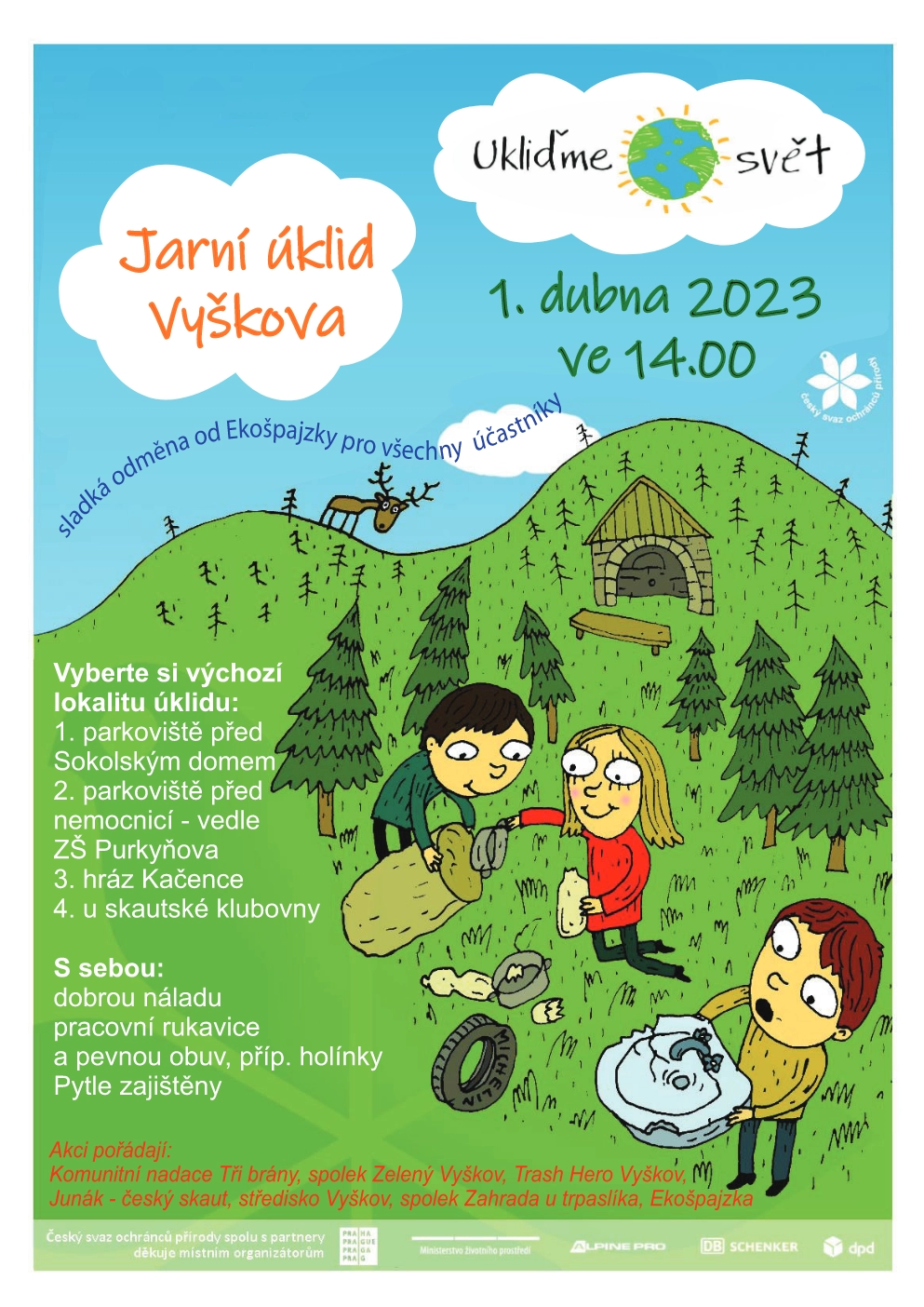 Jarní úklid Vyškova