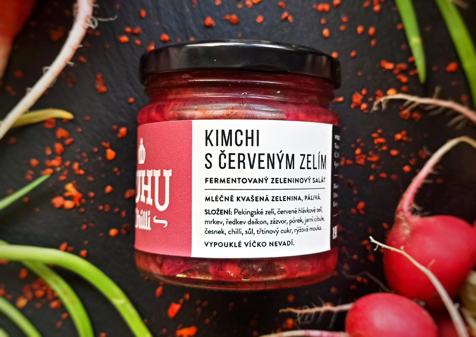 Kimchi s&nbsp;červeným zelím