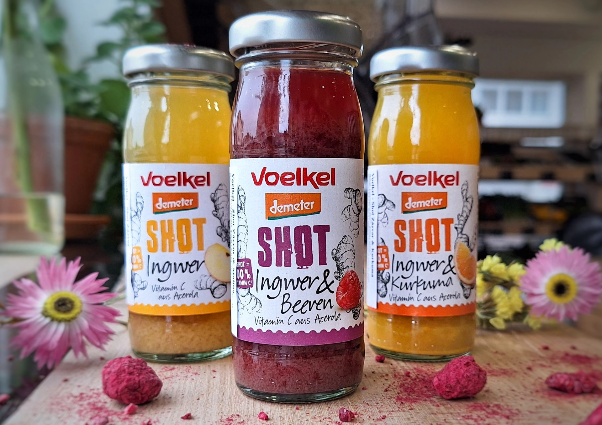 Limonády a zázvorové shoty