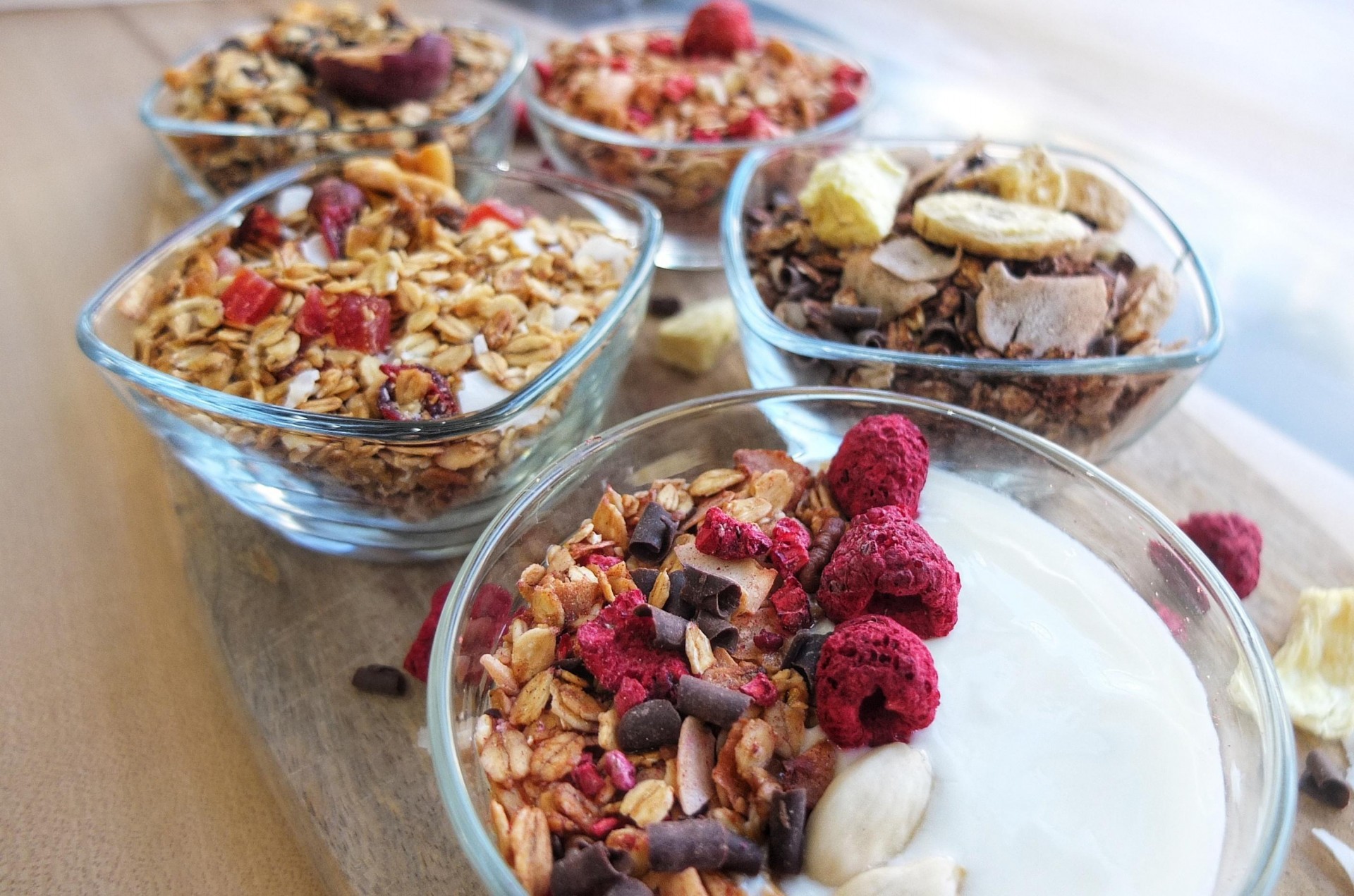 Pečené müsli