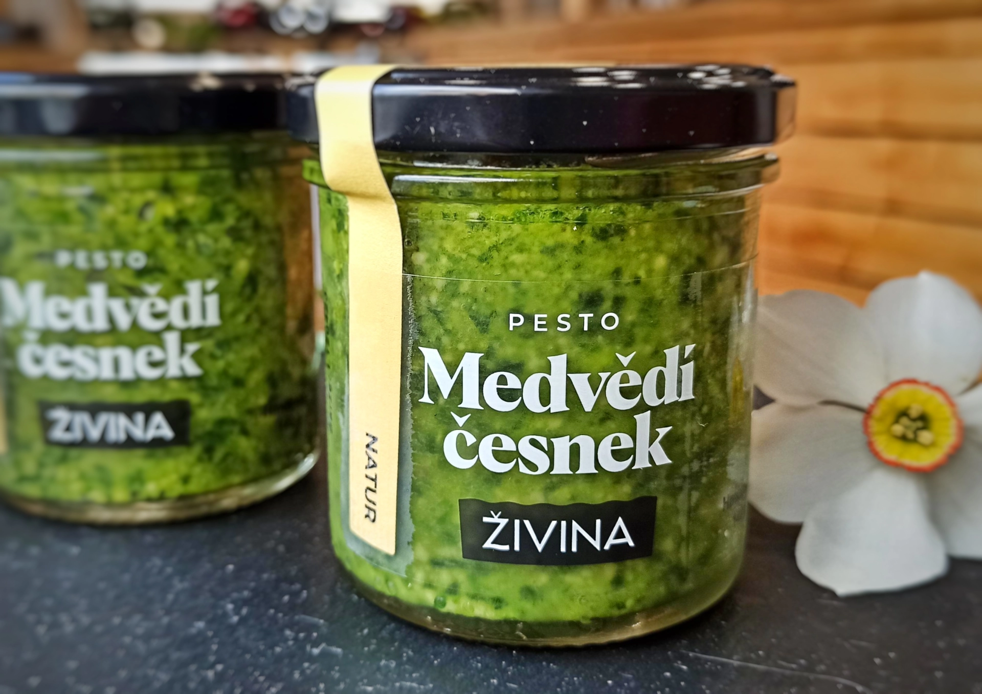 Pesto z&nbsp;medvědího česneku