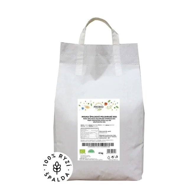 Mouka špaldová polohrubá 4kg