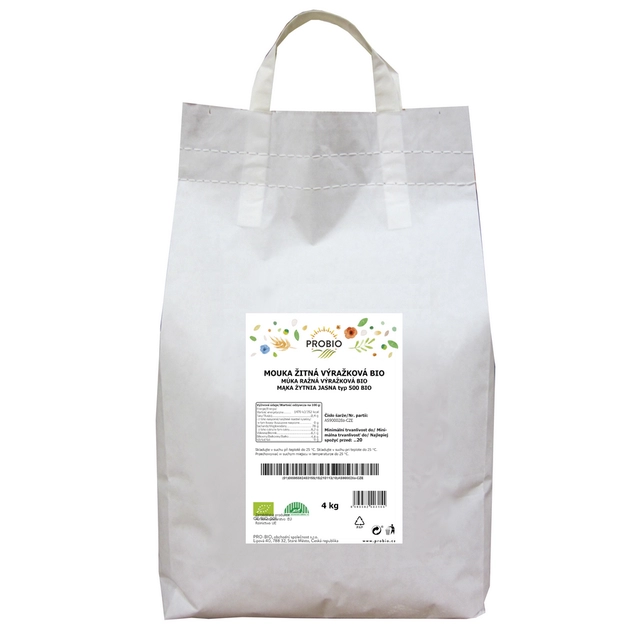 Mouka žitná světlá výražková BIO 4 kg