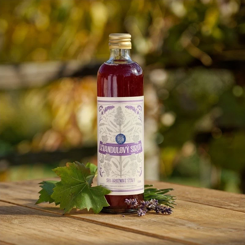 Sirup Levandulový