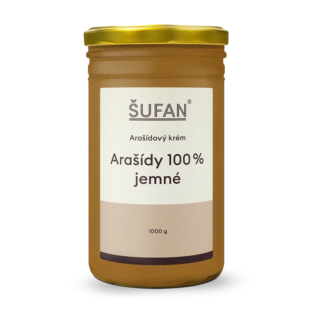 Arašídové máslo jemné 1 kg