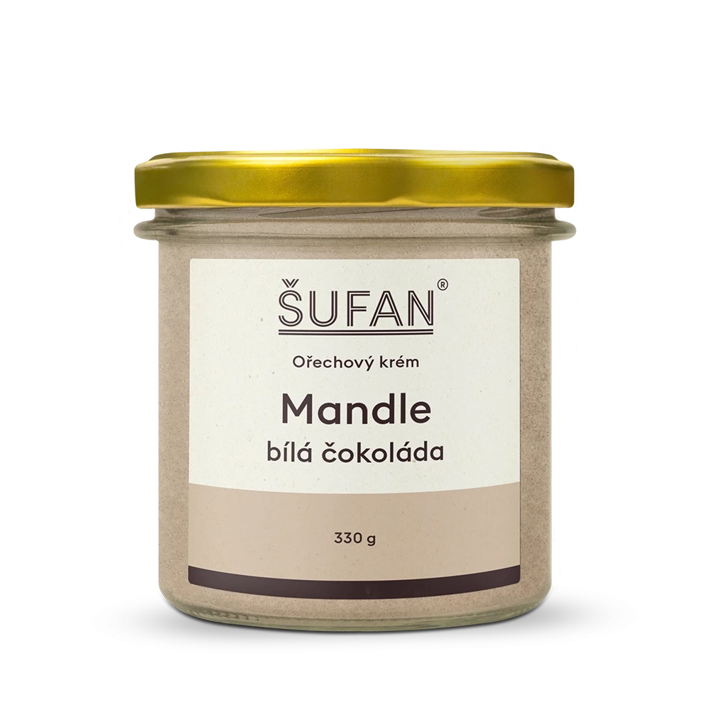 Mandle s bílou čokoládou - 330g