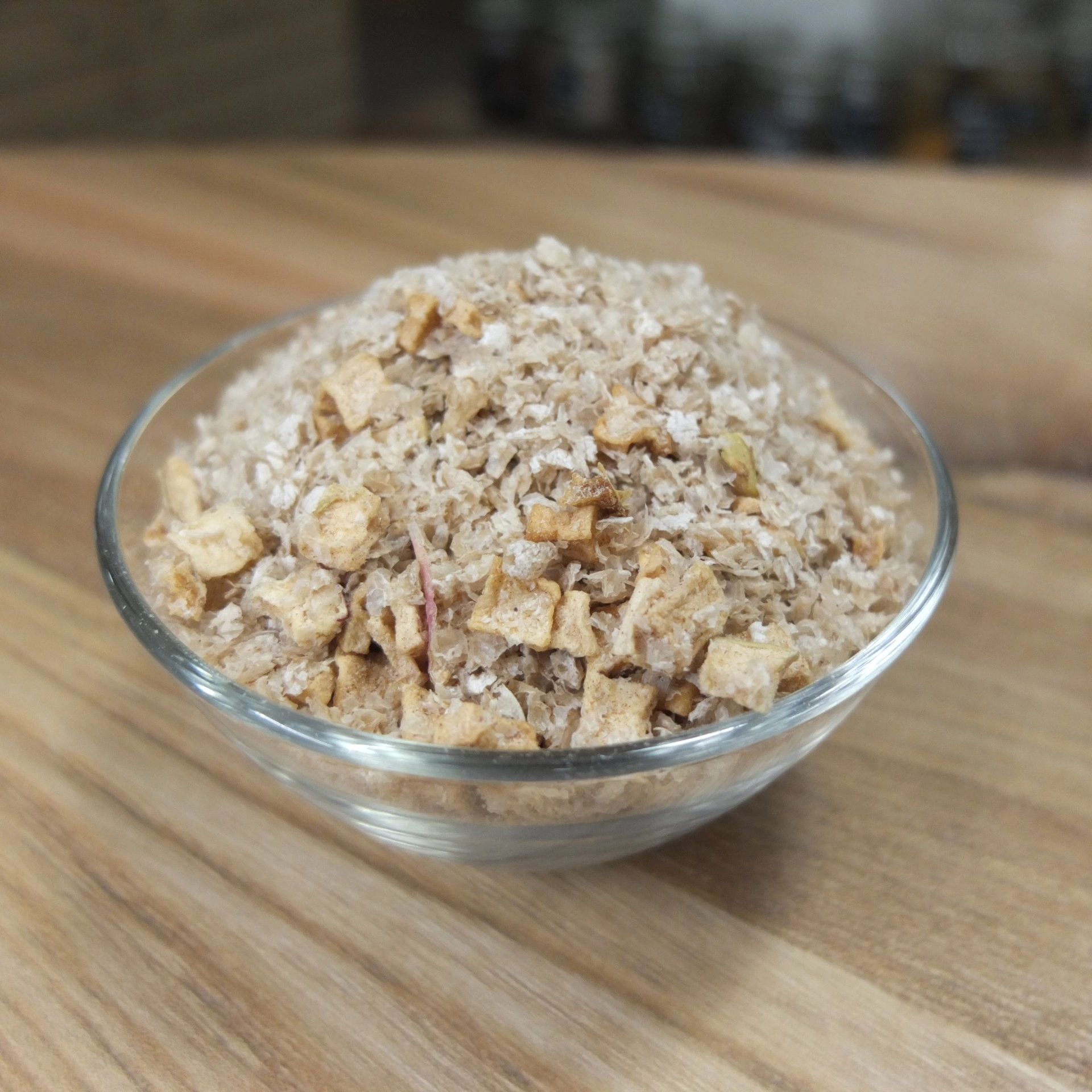 Pohanková kaše s jablky a skořicí