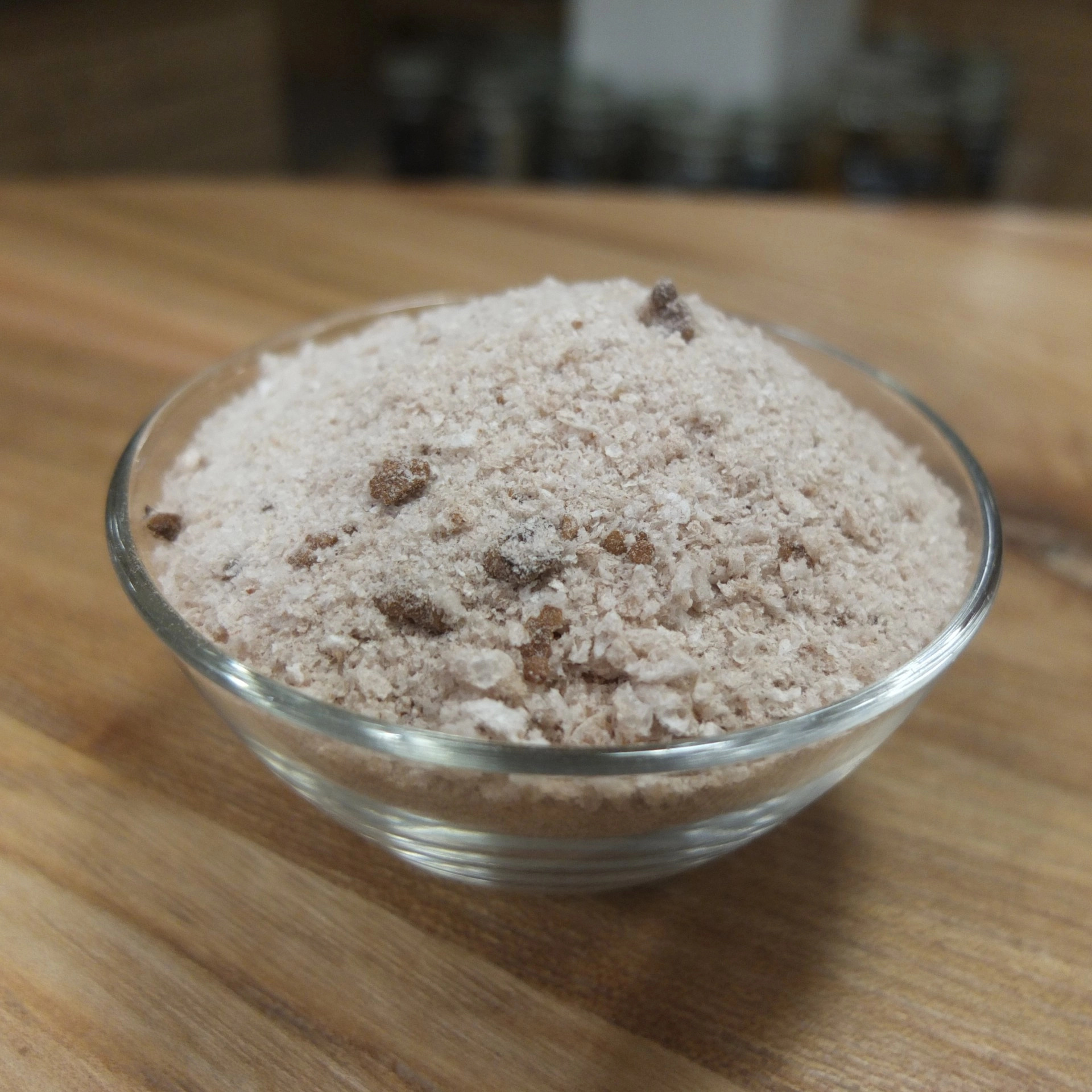 Rýžová kaše s vlašskými ořechy a karobem