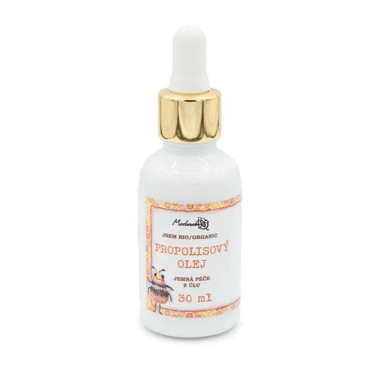 Propolisový olej přírodní bio - 30 ml