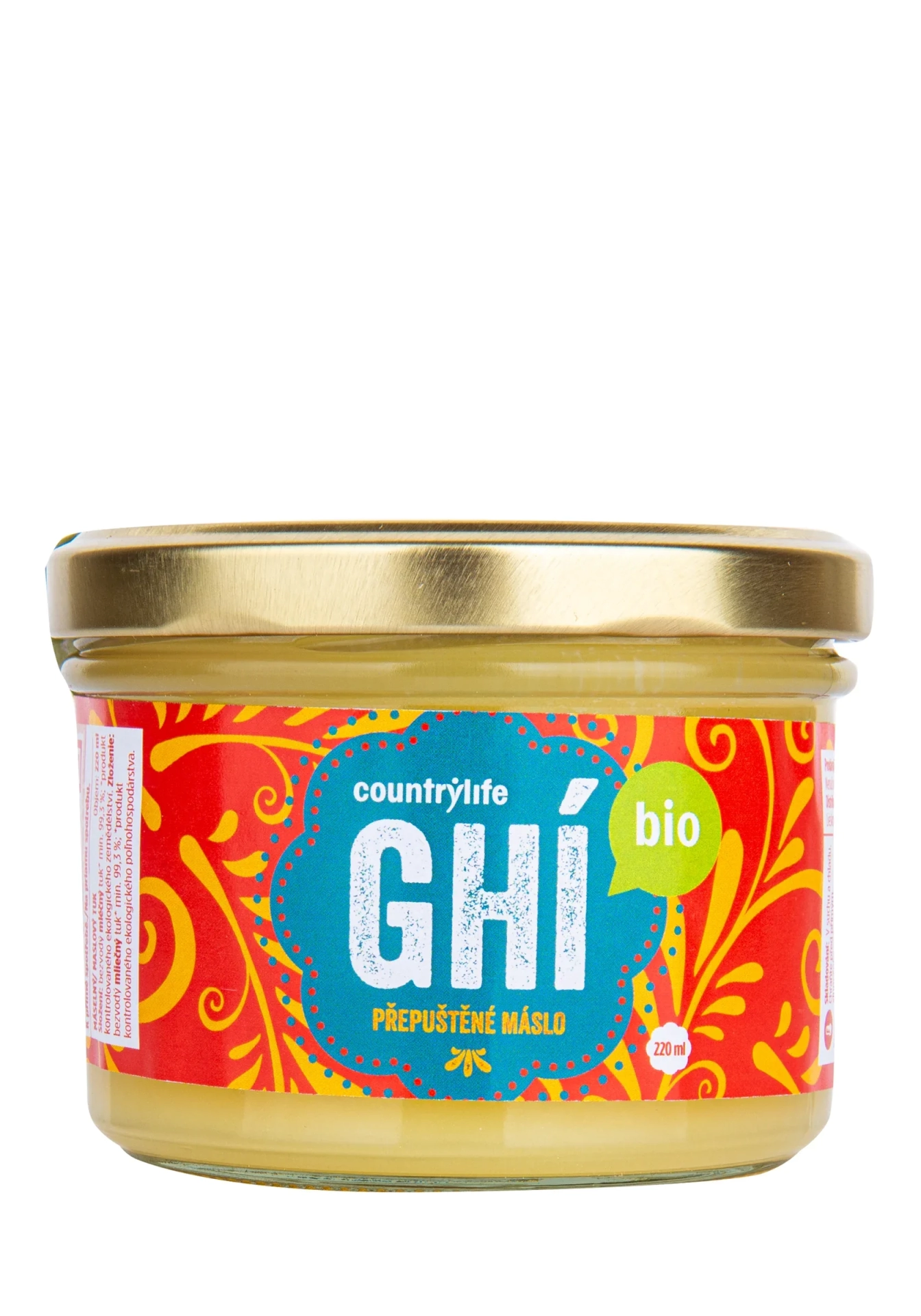 Přepuštěné máslo GHI 220 ml