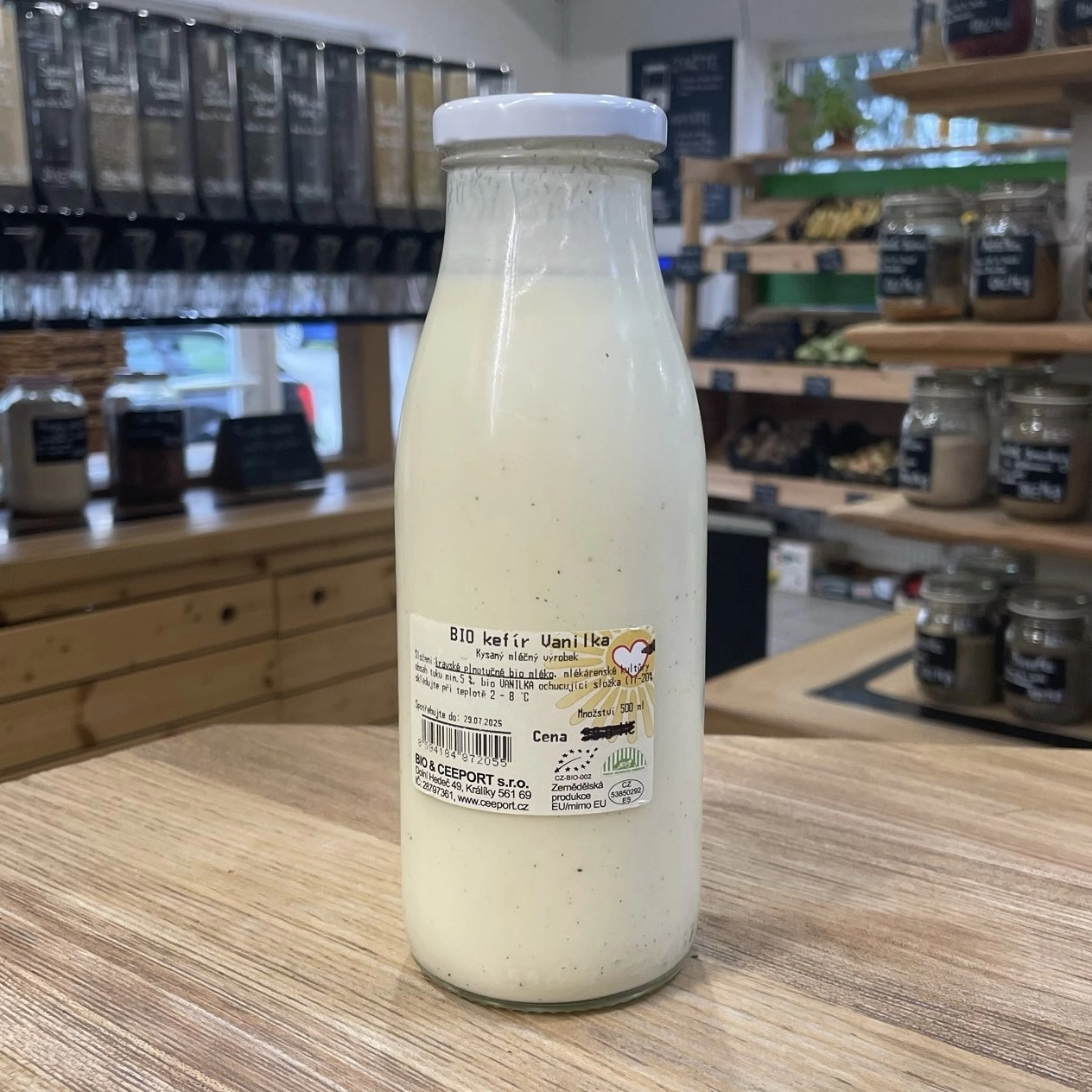 Kefír BIO Vanilka - 500ml