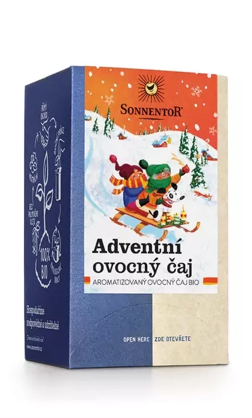 Adventní ovocný čaj porcovaný