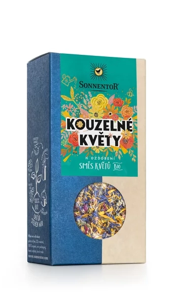 Kouzelné květy - směs květů bio 7 g krabička