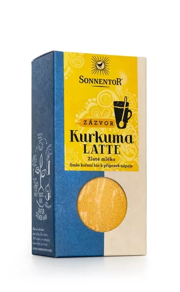 Kurkuma Latte zázvor