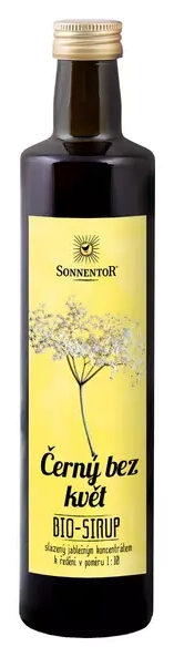 Sirup Černý bez květ