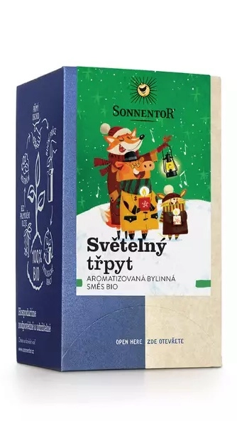 Světelný třpyt porcovaný