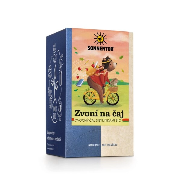 Zvoní na čaj - ovocný čaj s bylinkami bio 45g