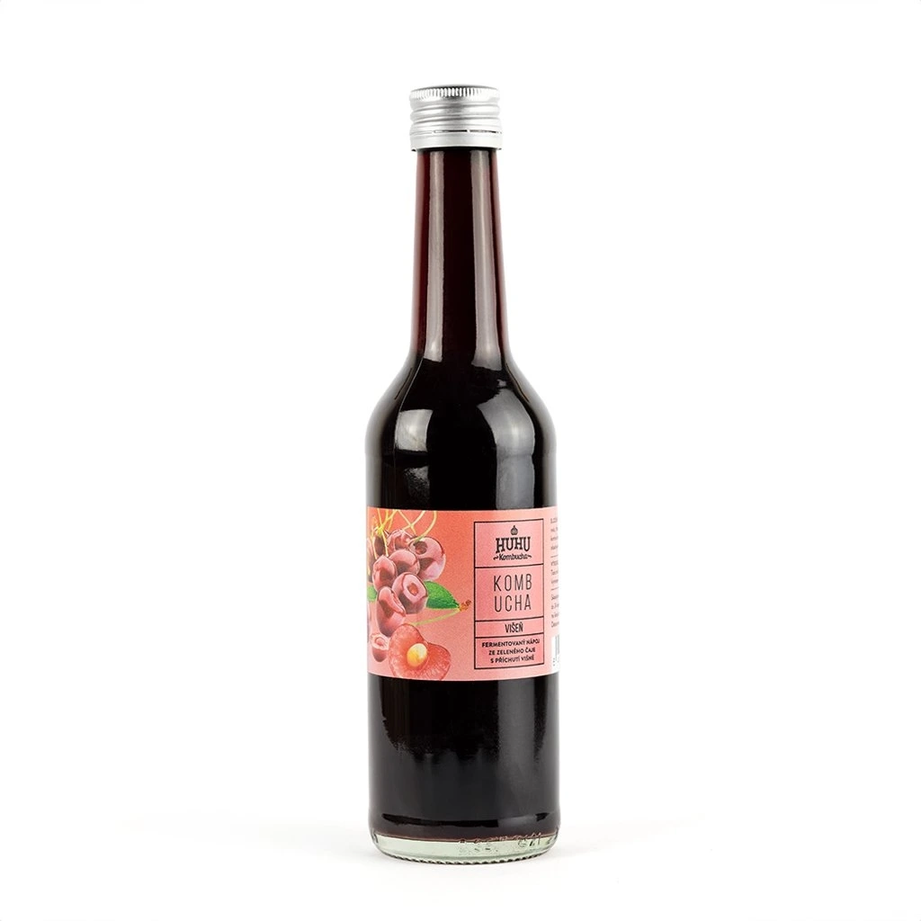 Kombucha Višeň - 350 ml