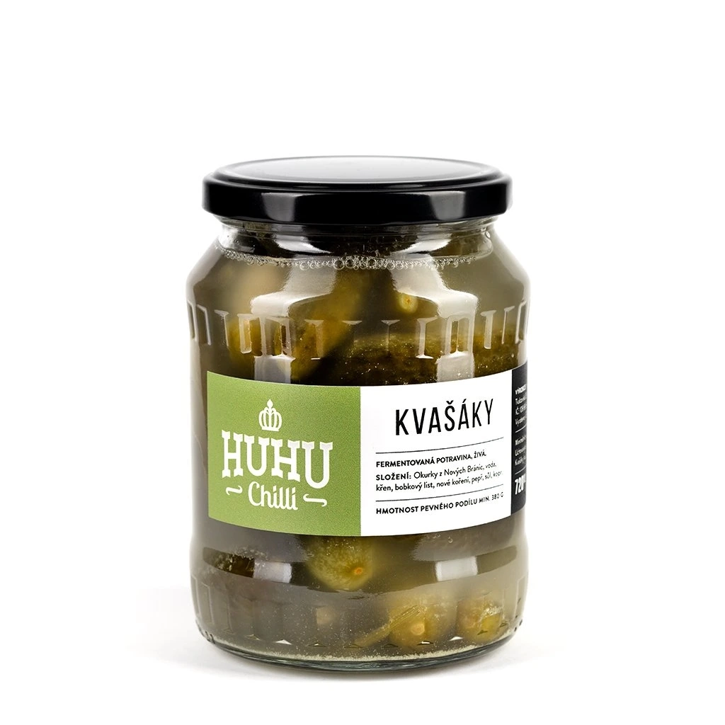 Křupavé kvašáky - 720ml