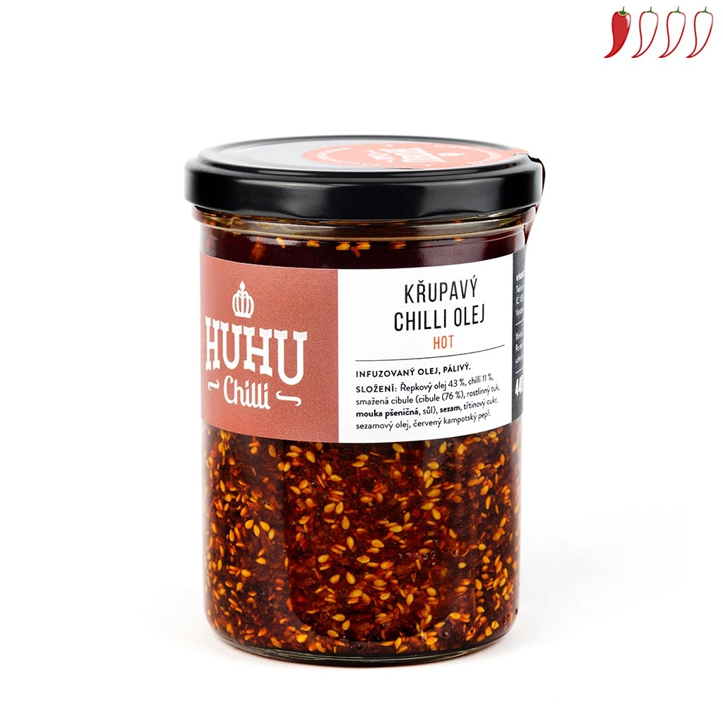 Křupavý chilli olej 440 ml