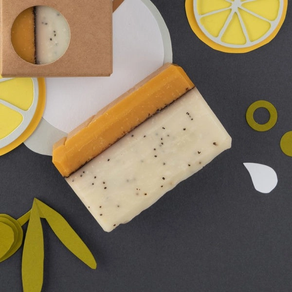 Mýdlo citrusové  poppy seed - 100 g