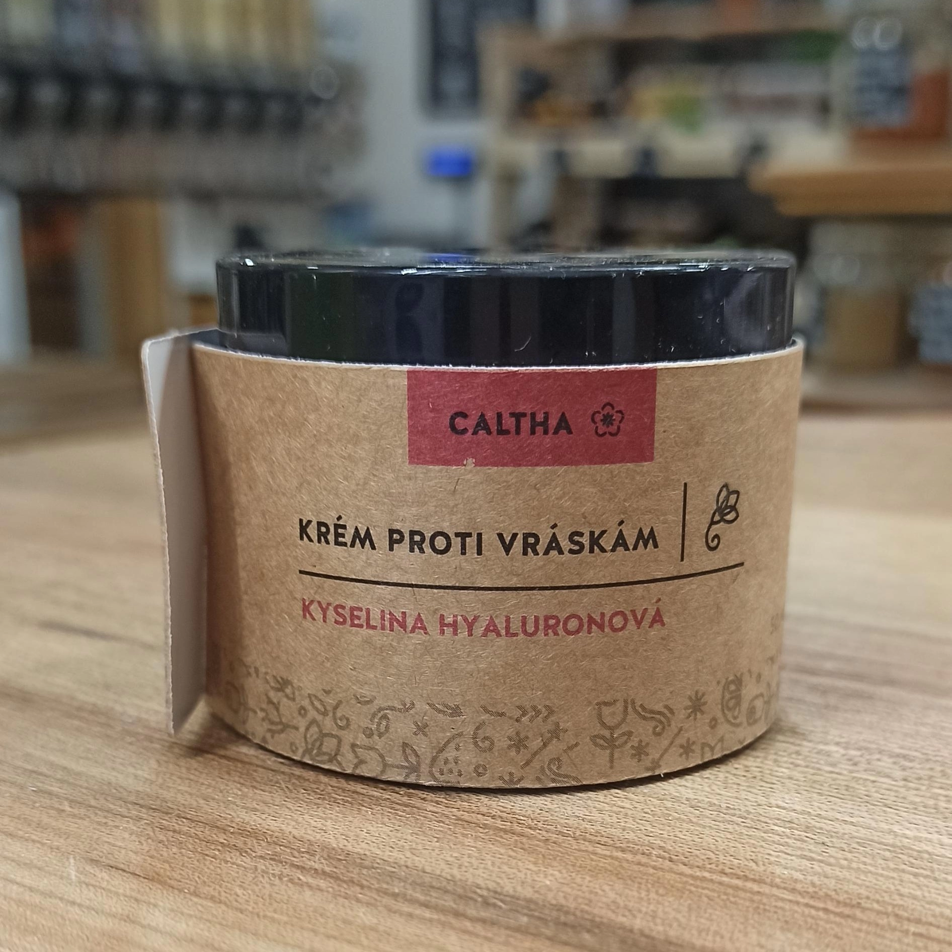 Pleťový krém proti vráskám s kyselinou Hyaluronovou