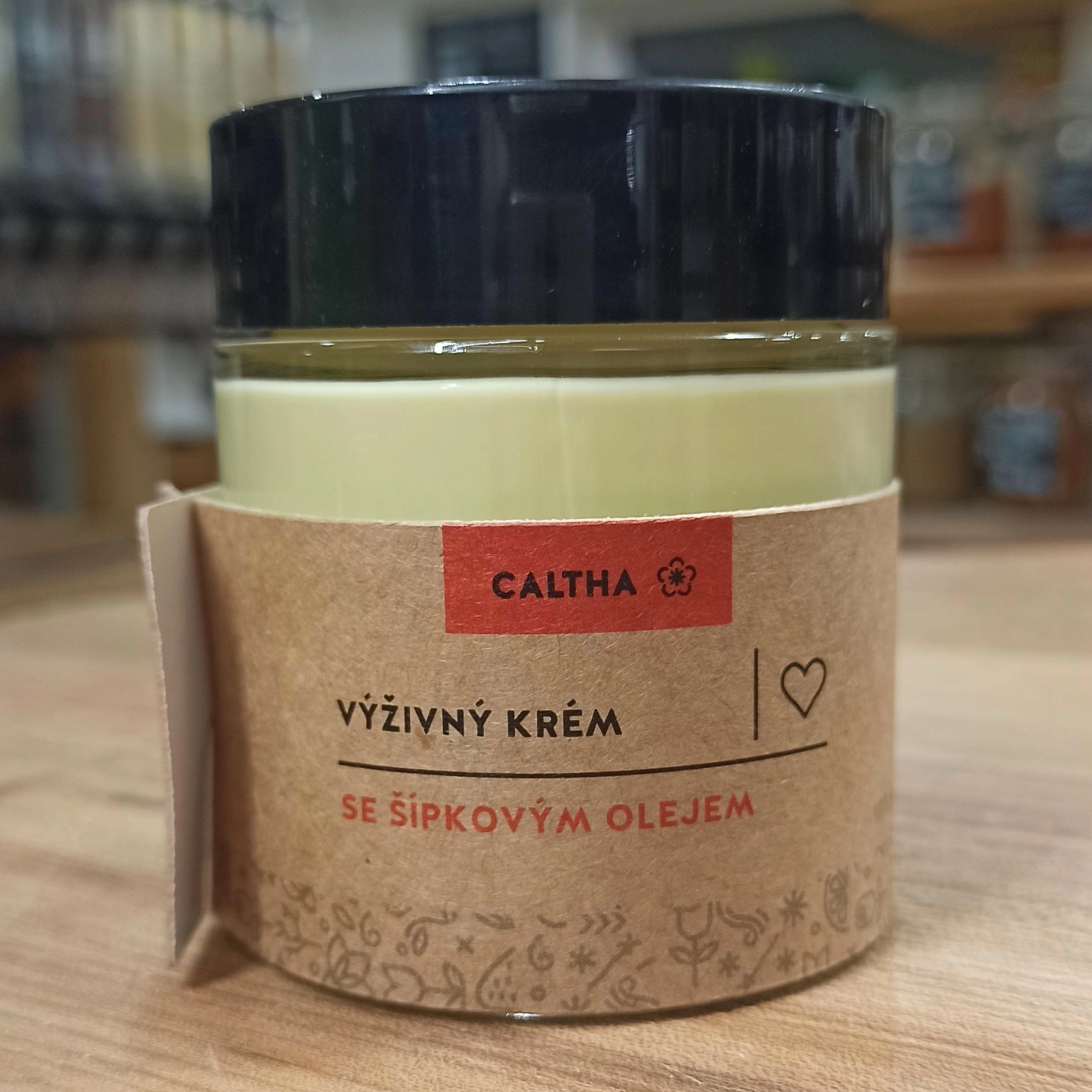 Výživný krém se šípkovým olejem - 100 ml
