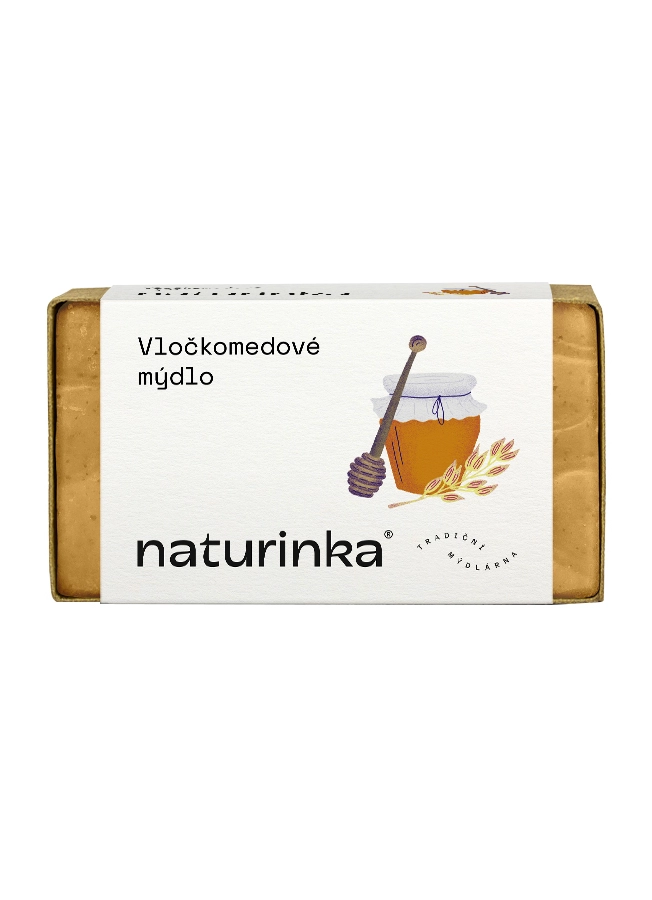 Vločkomedové mýdlo 110 g