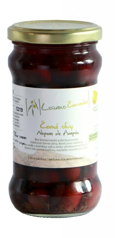 Černé olivy Negras de Aragón 145g