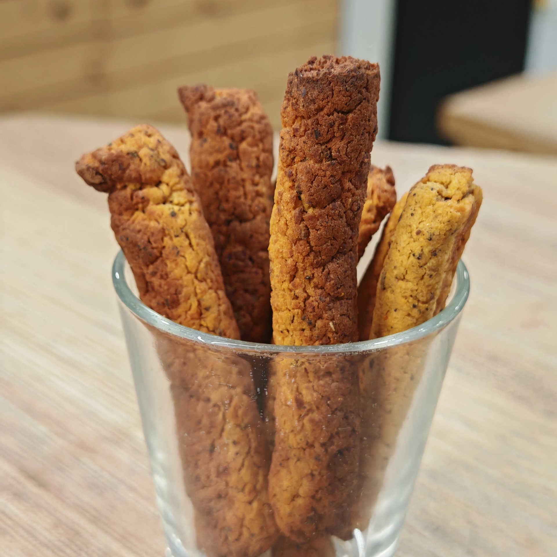 Cizrnové tyčinky - pizza