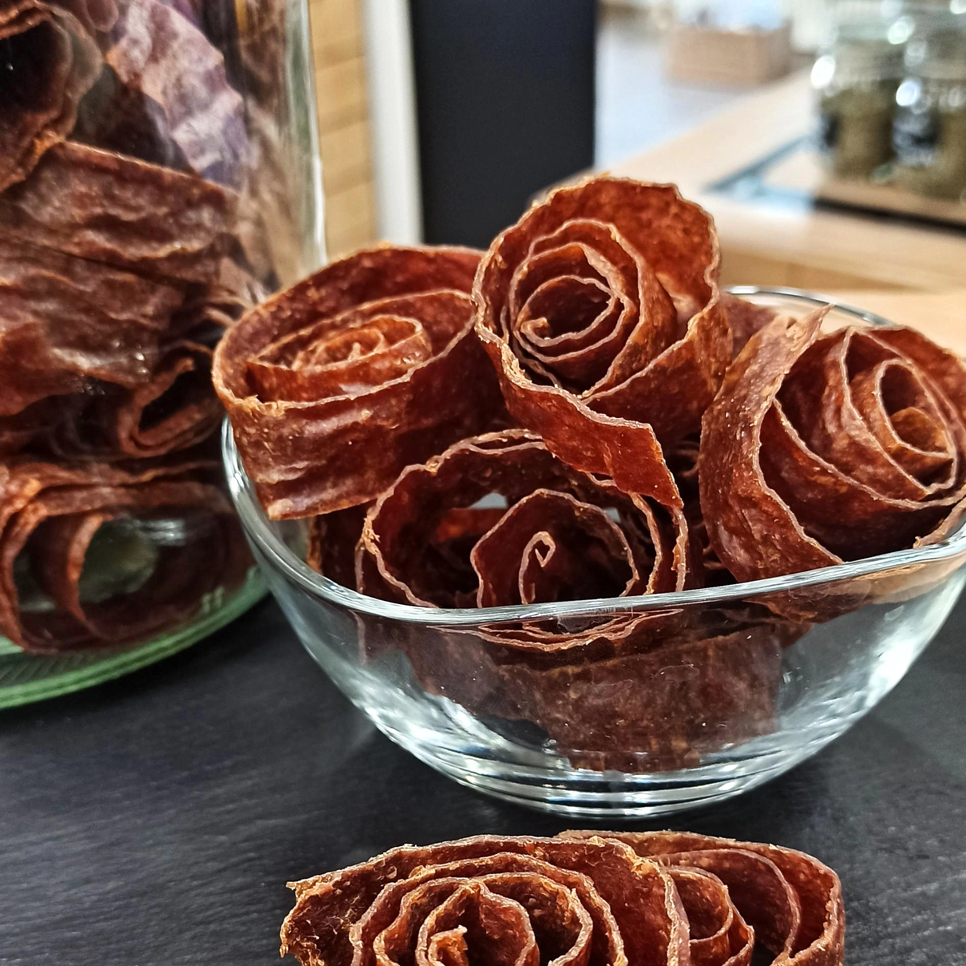 Jablečné spirálky