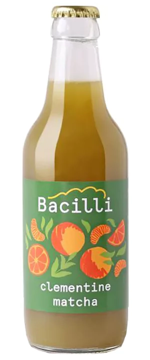 Bio fermentovaná limonáda Klementínka-Matcha Bacilli - 330 ml