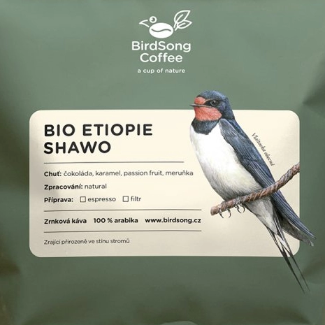 Káva Etiopie Shawo