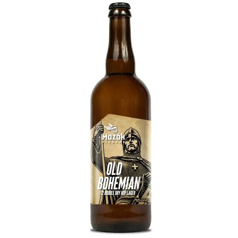 12 Old Bohemian DDH Lager - 0,75