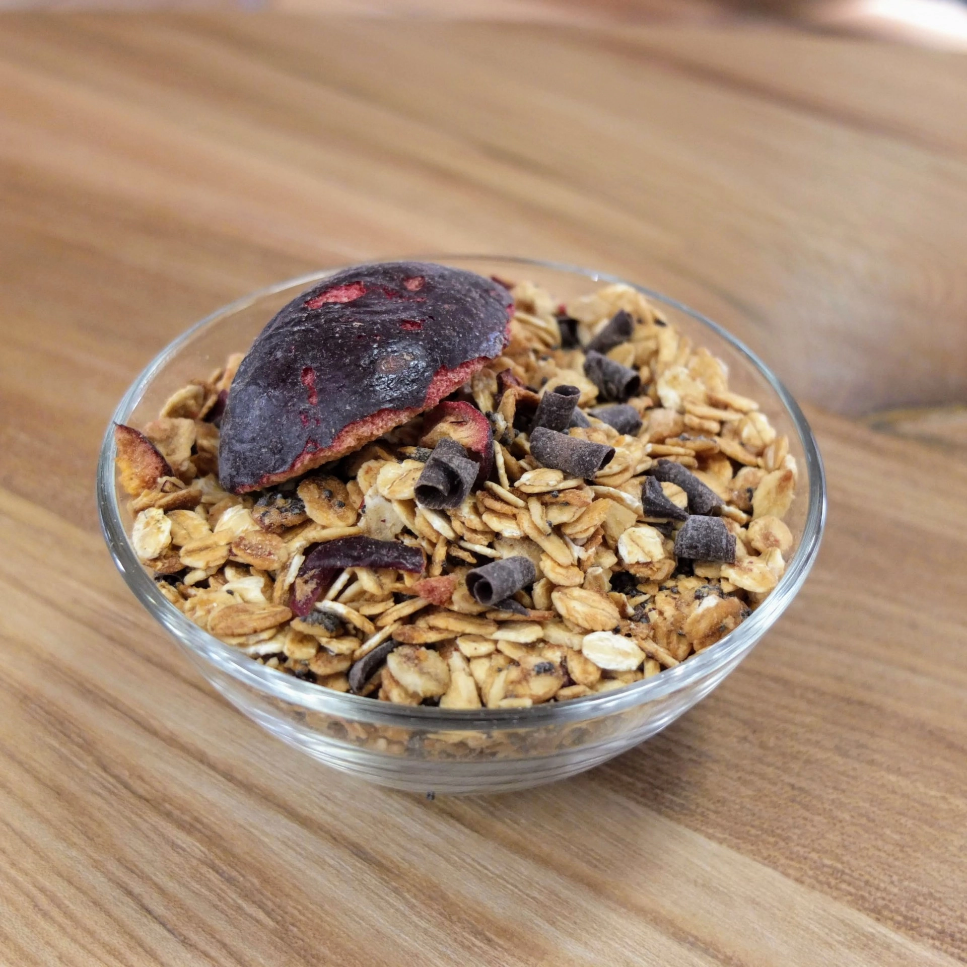 Pečené müsli švestky s mákem