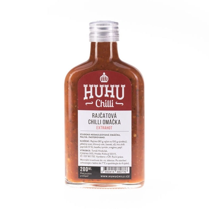 Rajčatová chilli omáčka extrahot 100ml